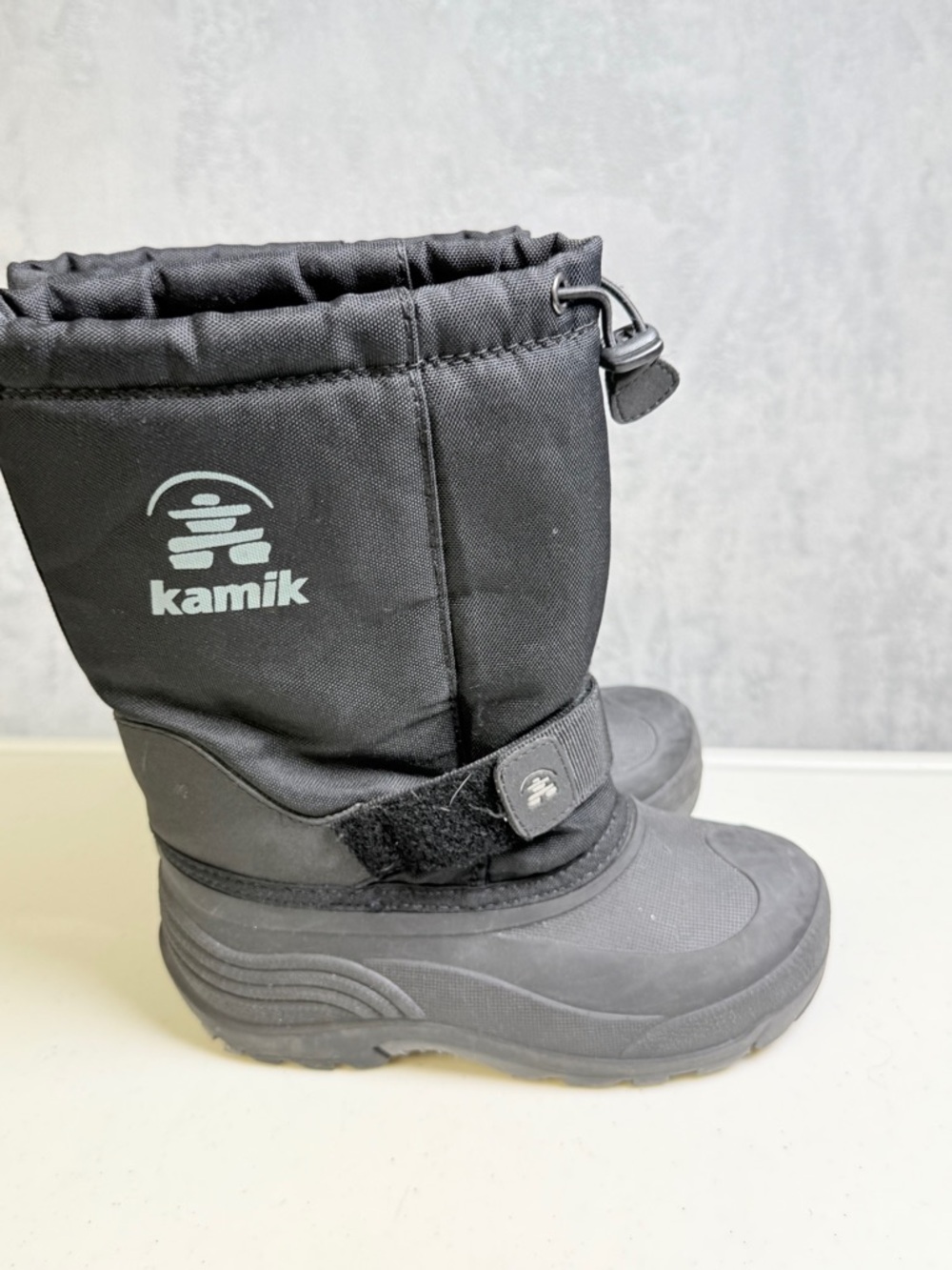 Kamik Kids Boots Size 2 Black Snow Winter